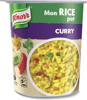 Knorr Préparation Déshydraté Riz avec Sauce au Curry Végétarien 87g