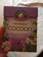 Elephant Mon Moment Cocoon Infusion Parfum Pétales de Jasmin Romarin Citron Vert Citronnelle 25 Sachets