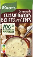 KNORR Soupe Liquide Champignons Bolets & Cèpes 1l