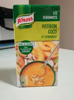 Soupe potiron coco et citronelle