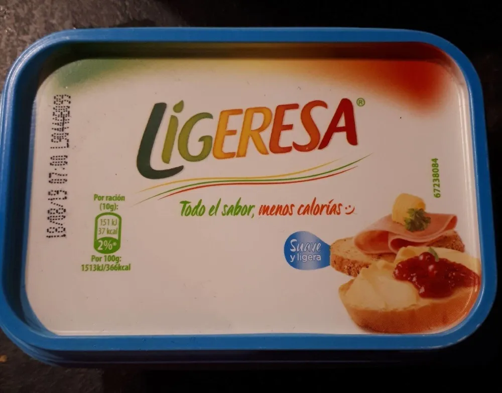 Margarina vegetal ligera