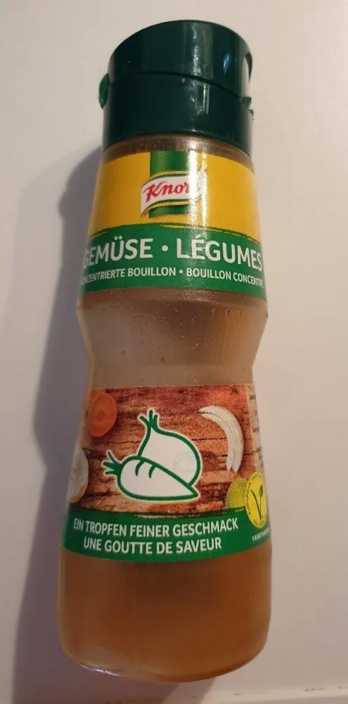 Bouillon de légumes concentré