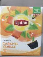 Lipton Thé Noir Caramel Vanille 12 Capsules