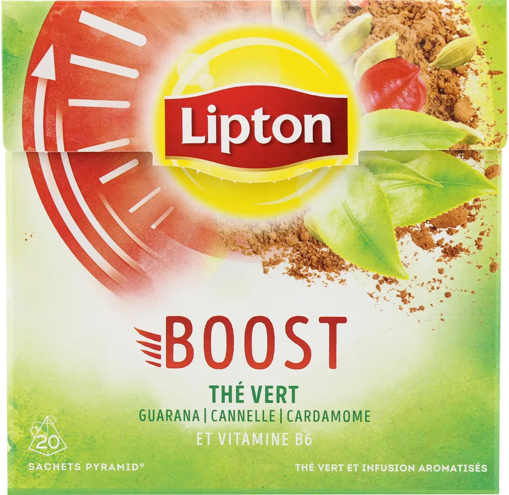 Lipton Thé Vert Boost 20 Sachets