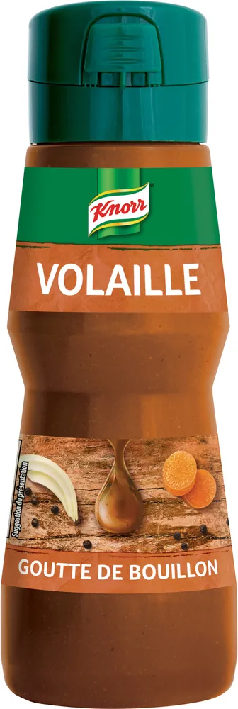 Knorr Goutte de Bouillon Assaisonnement Liquide Saveur Volaille 150ml