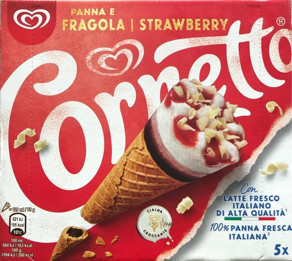 Panna E Fragola | Strawberry