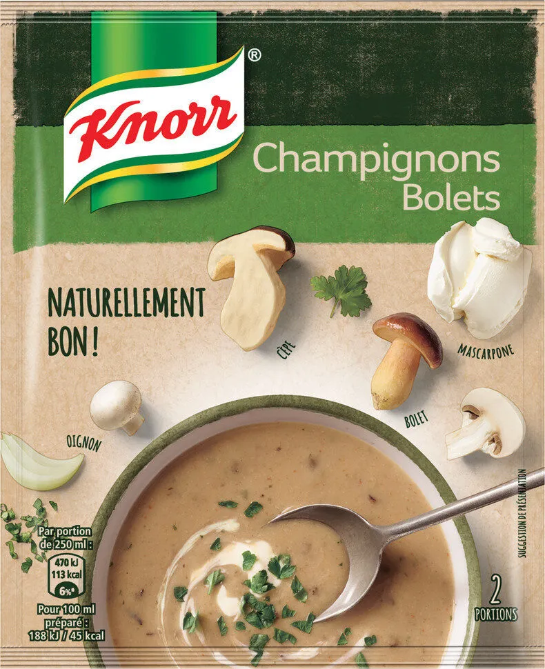 Soupe Champignons Bolets