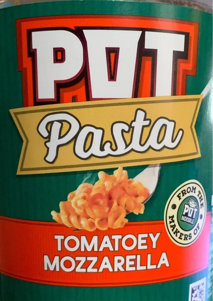 Pot Pasta Tomatoey Mozzarella