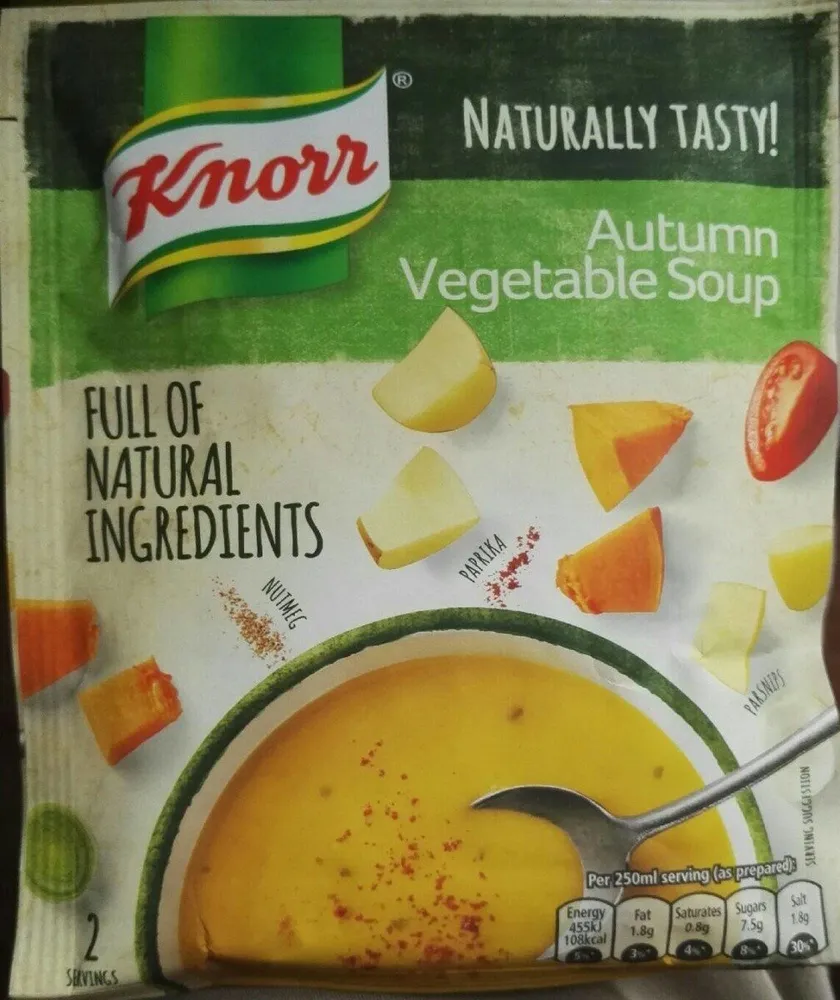 Autumn vegetable soup