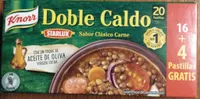 Doble caldo Sabor Clásico Carne