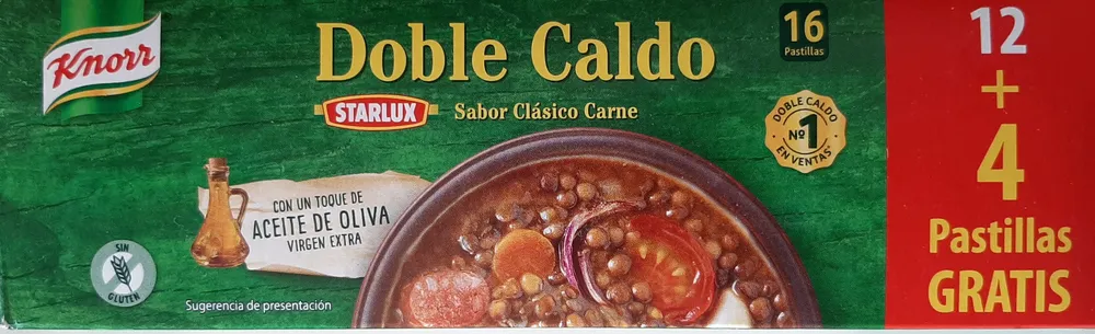 Doble caldo Starlux sabor carne