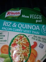 Knorr Mon Veggie Pot Riz et Quinoa façon Curry Vert Thaï 69g