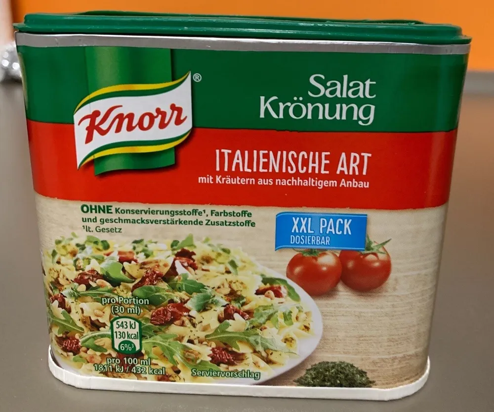 Salat Krönung - Italienische Art XXL