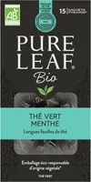 Pure Leaf Thé Vert Bio Menthe 15 Sachets