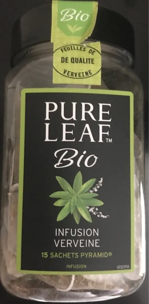 Pure Leaf Infusion Bio Verveine 15 Sachets