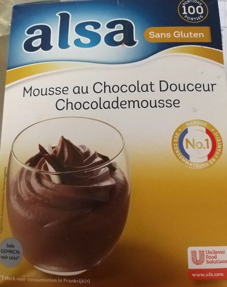 Mousse au chocolat douceur