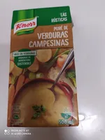Las rústicas puré de verduras campesinas
