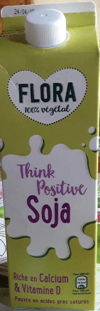 Flora 100% végétal lait de soja