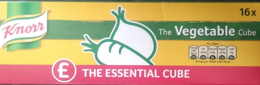 Knorr vegetable cube