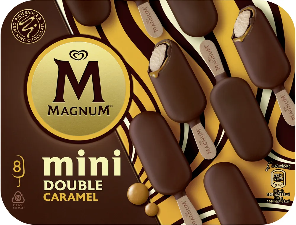 Mini Double Caramel x 8