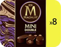 Magnum Glace Batonnet Mini Double Chocolat 8x60ml