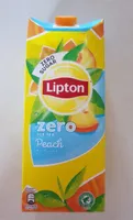 Lipton peach zero sugar