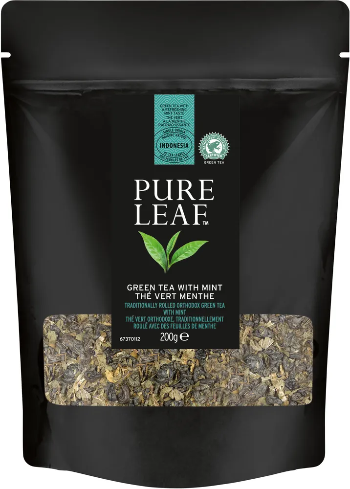 Pure Leaf Thé Vert menthe poche vrac 200g