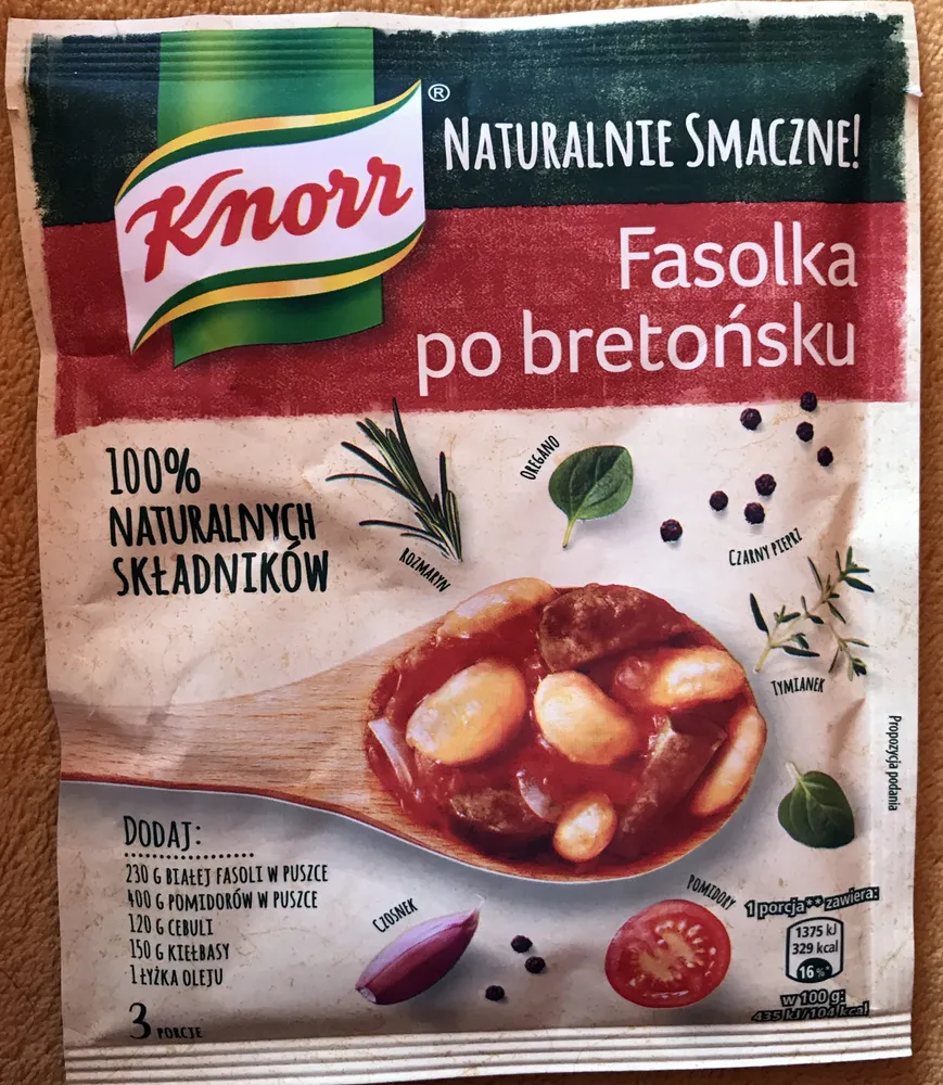 Fasolka po bretońsku