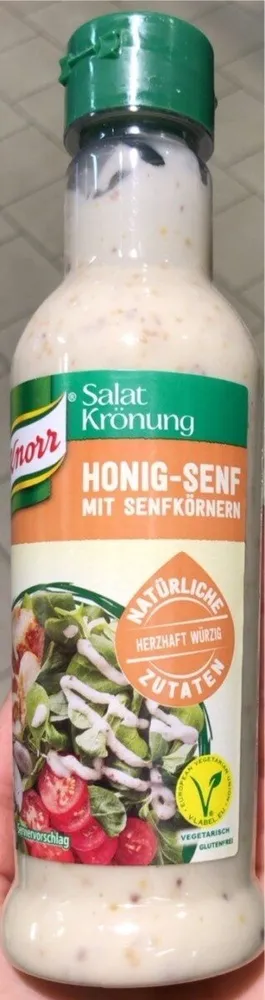 Salat Krönung Honig-Senf mit Senfkörnern