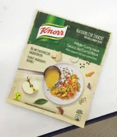 Sauce curry doux