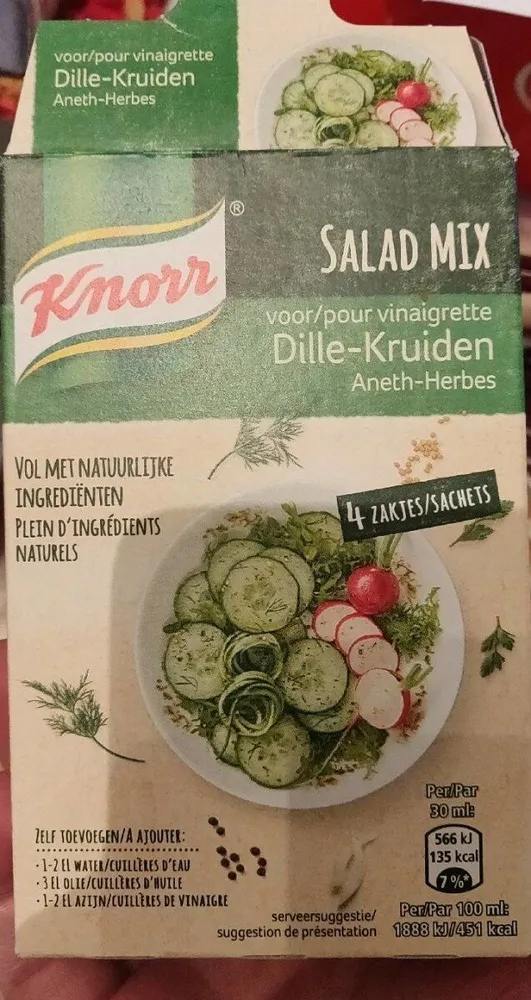 Salad mix pour vinaigrette