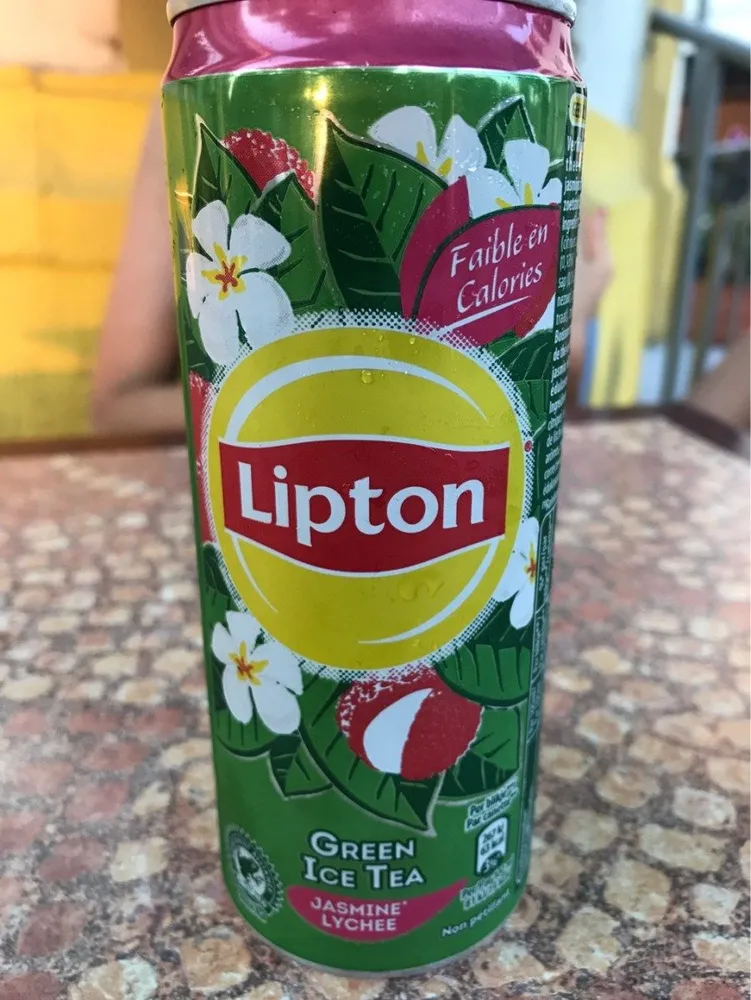 Green ice tea jasmin lychee
