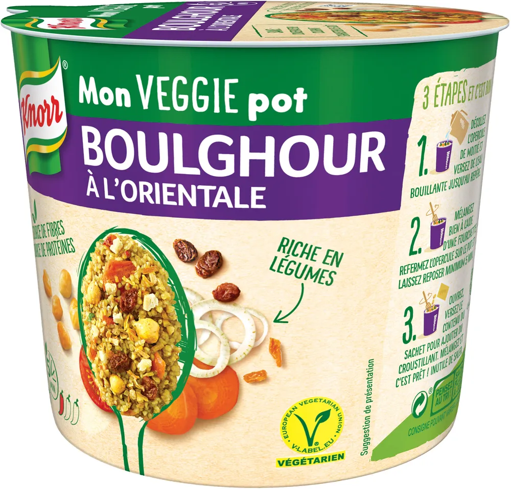Mon Veggie Pot Boulghour à l'Orientale