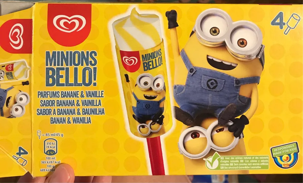 Minions Push Up GR. 214 Algida