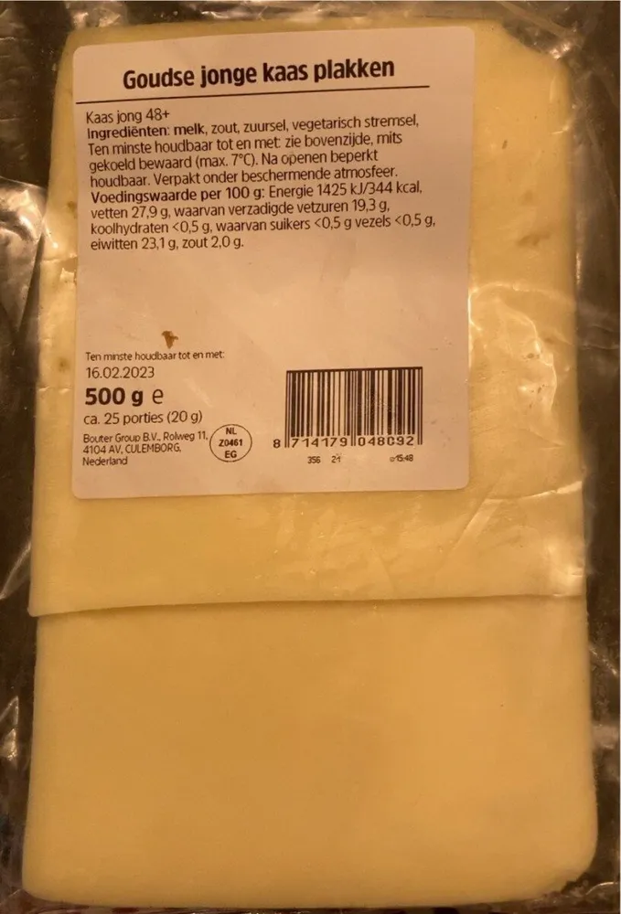 Gouda Goudse jong 48+ plak