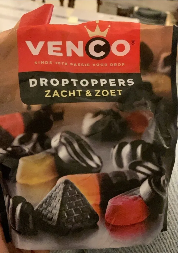 Droptoppers zacht & zoet