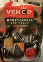 Droptoppers zacht & zoet