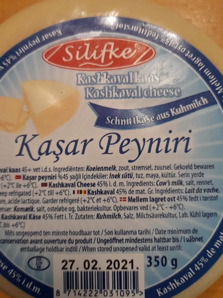 Kasar peyniri