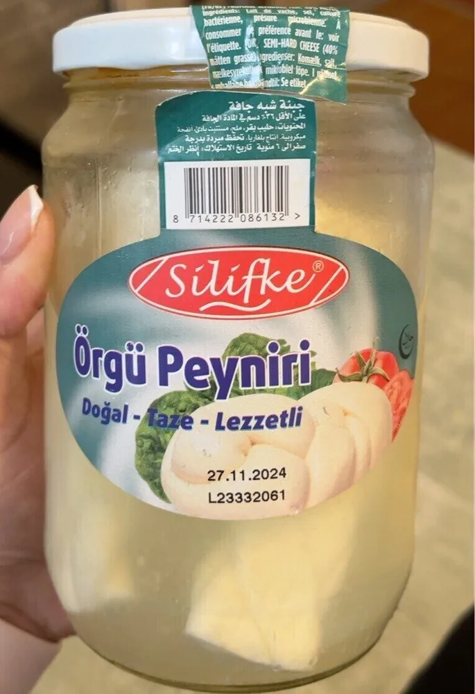 Örgü peyniri