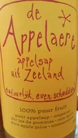 Appelaere Apple Juice Without Added Sugars