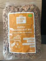 Muesli croustillant bio au beurre de cacahuetes