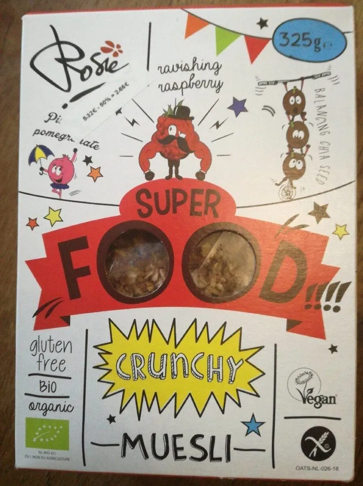 Rosies Super Food Crunchy Muesli
