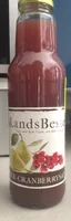 Jus de poire et cranberry