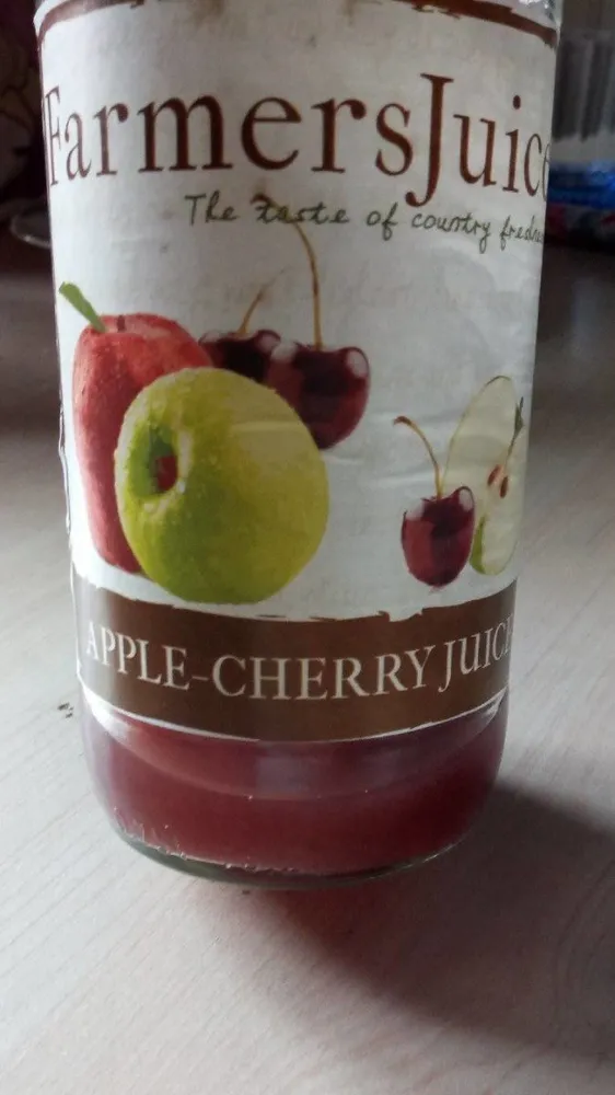 Jus pomme cerise