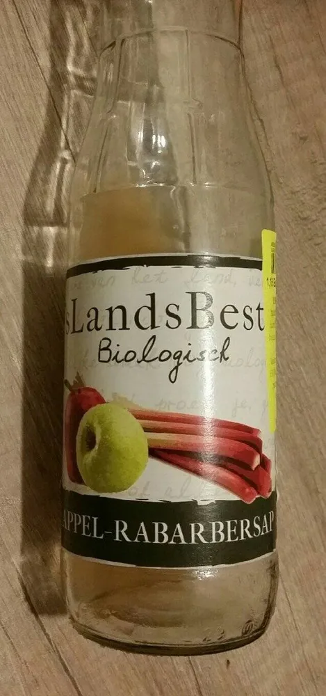 Jus de pomme rhubarbe