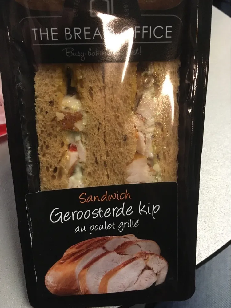 Sandwich au poulet grillé
