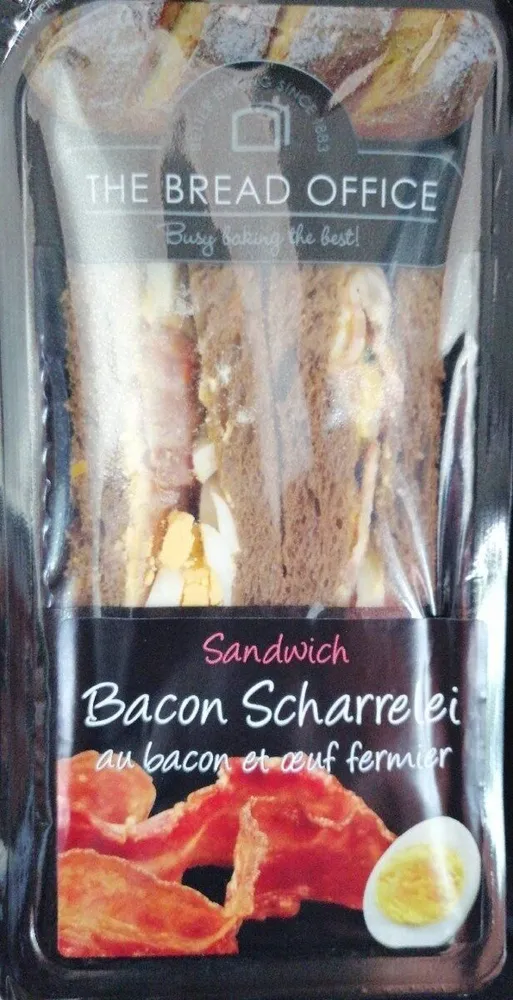 Sandwich bacon œuf pain complet