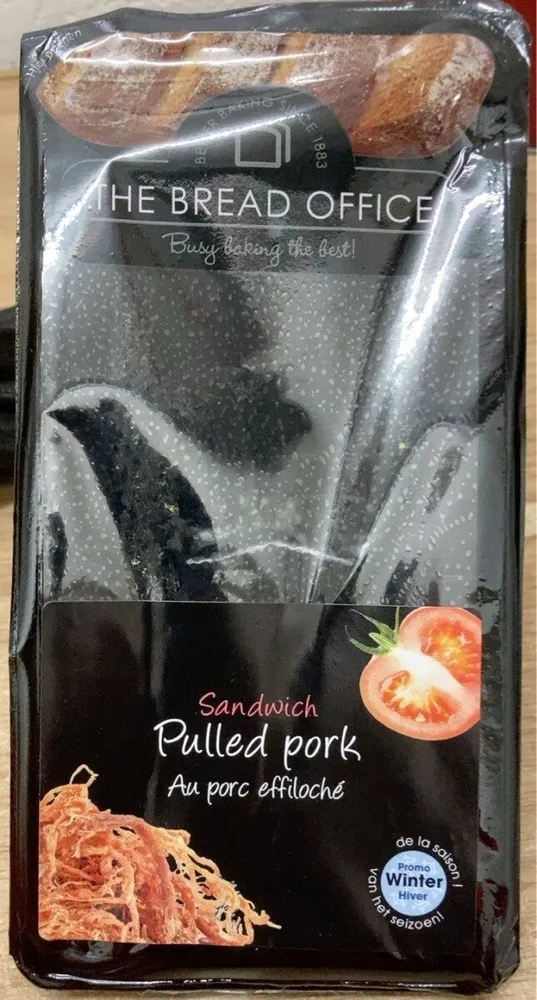 Sandwich porc effiloché
