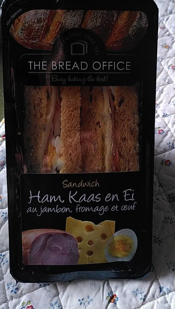 Sandwich Ham Kaas en Ei