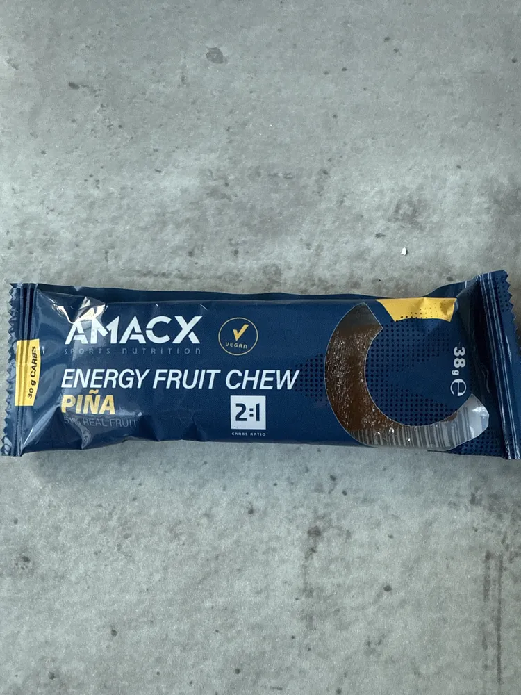 Energy fruit chew